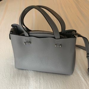 Zara light gray handbag